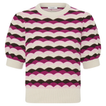 Jersey B.YOUNG Bymagio Orchid Pink Abstract