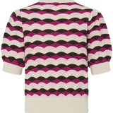 Jersey B.YOUNG Bymagio Orchid Pink Abstract — vista 2