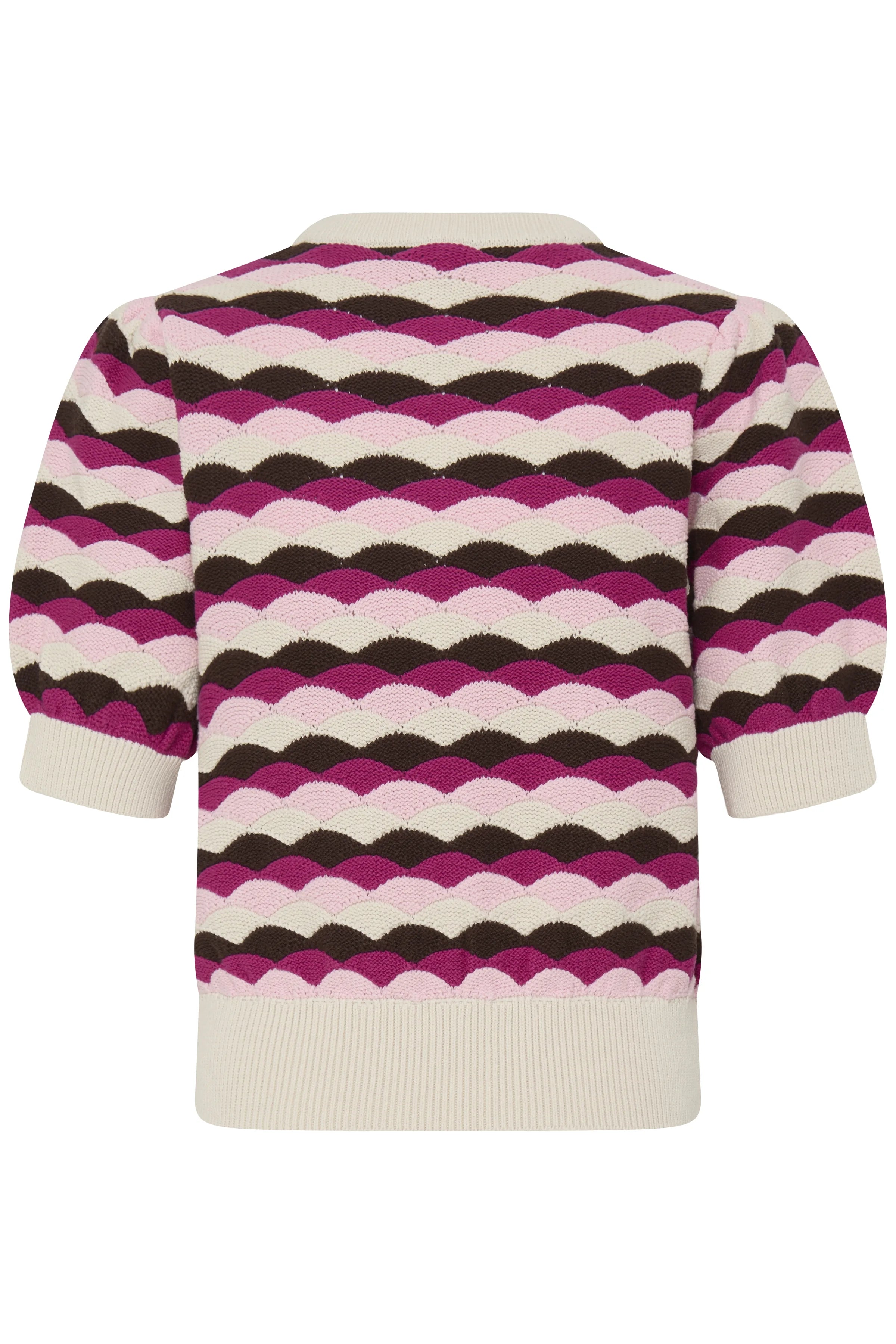 Jersey B.YOUNG Bymagio Orchid Pink Abstract — vista 2