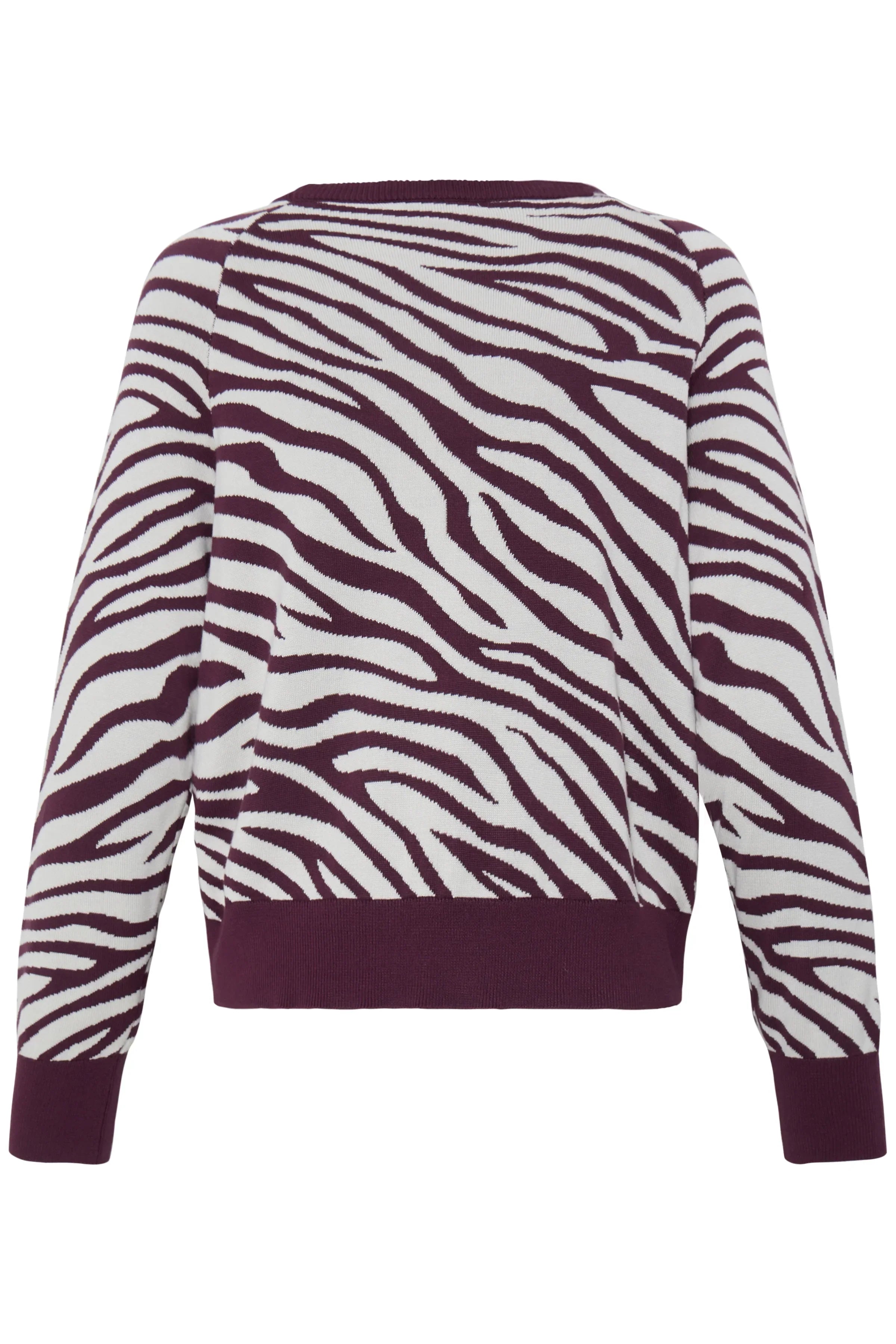 Jersey B.YOUNG Bymmorla Jacquard Animal Fig — vista 2
