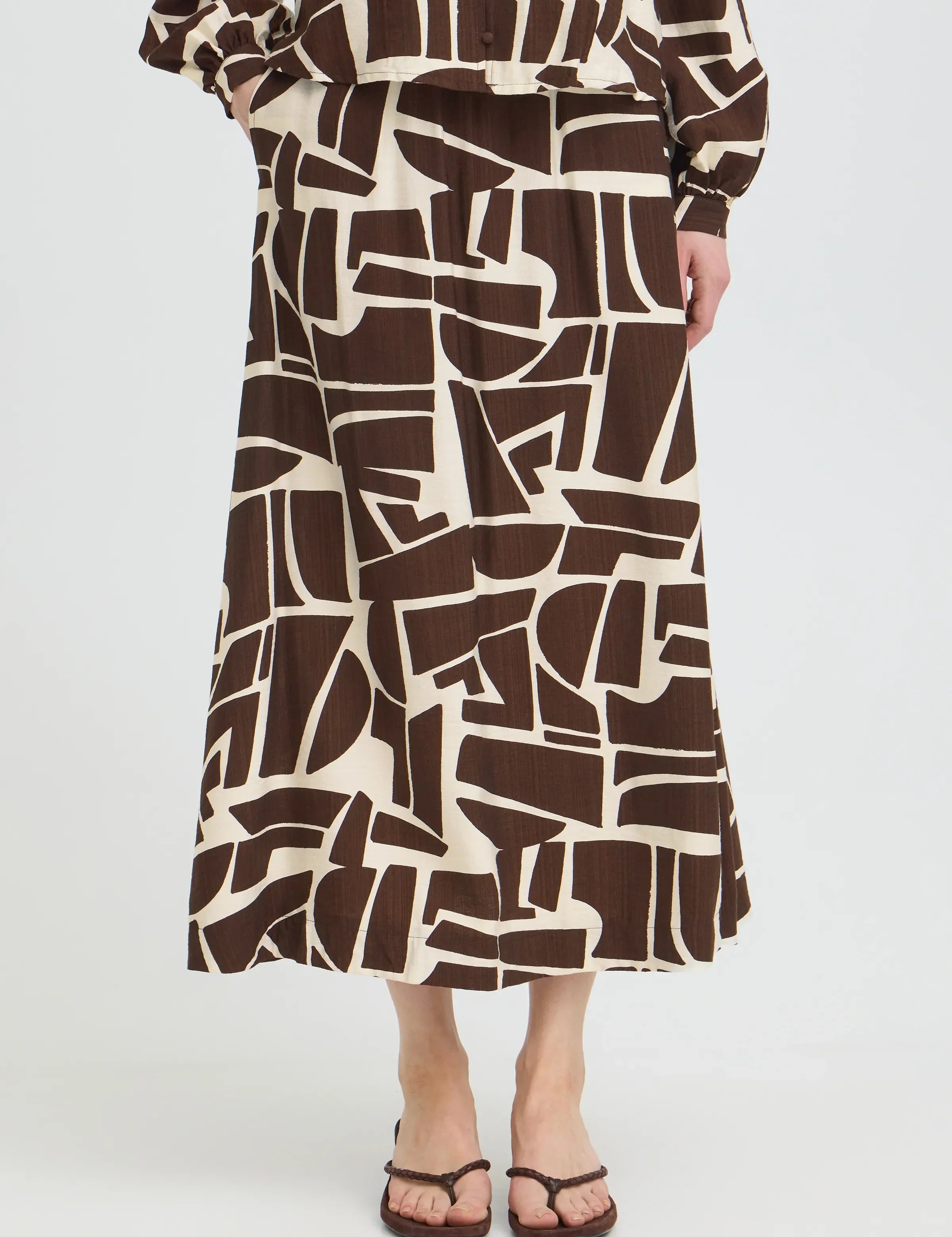 Falda B.YOUNG Byikaia Java Geometric Shapes — vista 6