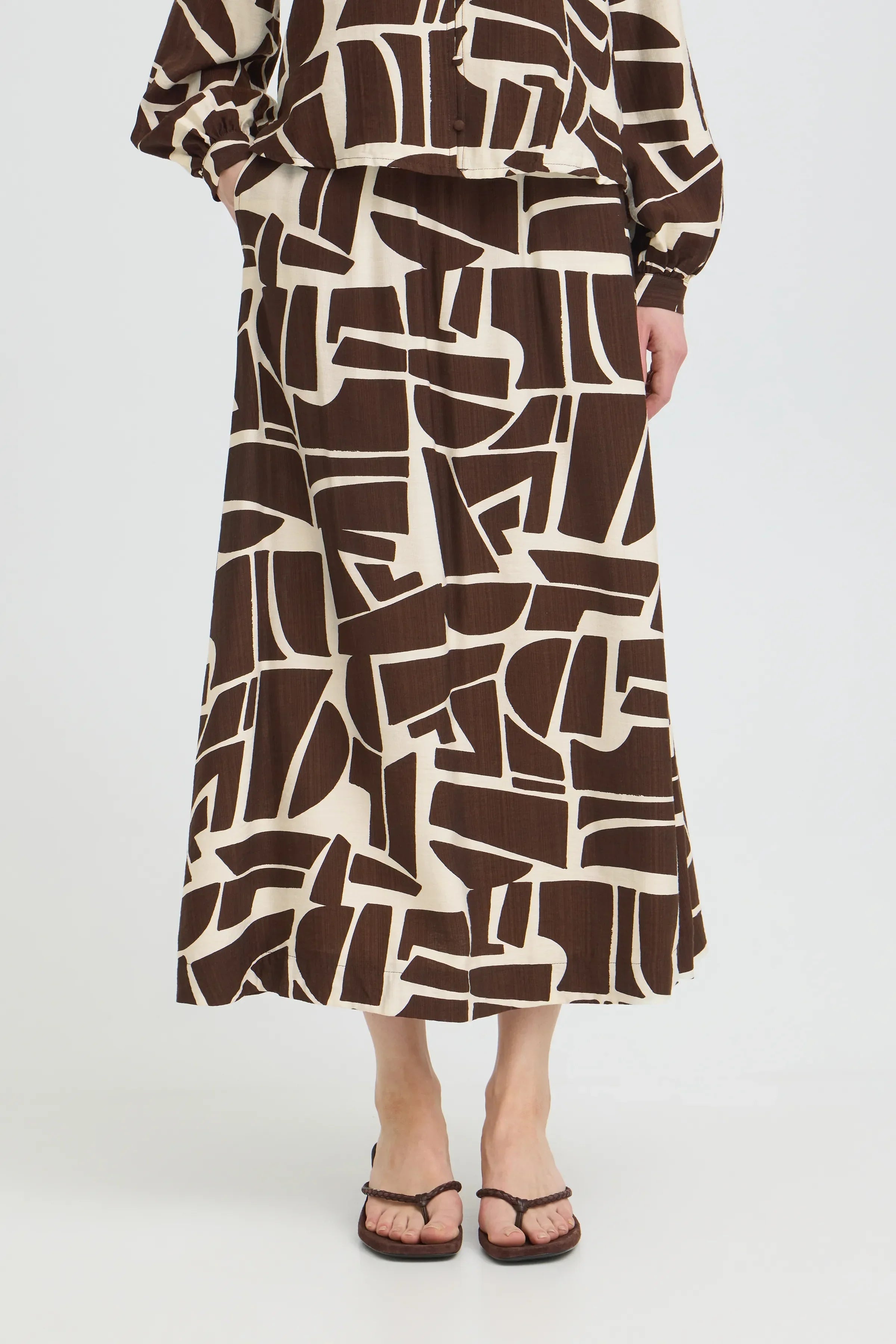 Falda B.YOUNG Byikaia Java Geometric Shapes — vista 6