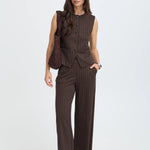 Chaleco B.YOUNG Byrowan Java Pinstripe — vista 5