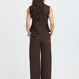 Pantalón B.YOUNG Byrowan Wide Java Pinstripe — vista 7