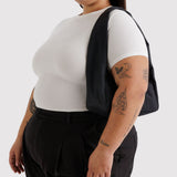 Bolso BAGGU Small Nylon Meringue Black