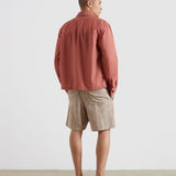 Sobrecamisa FARAH Mattison Dusty Red