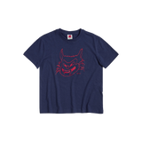 Camiseta CABRIO Da Cat Navy vista frontal