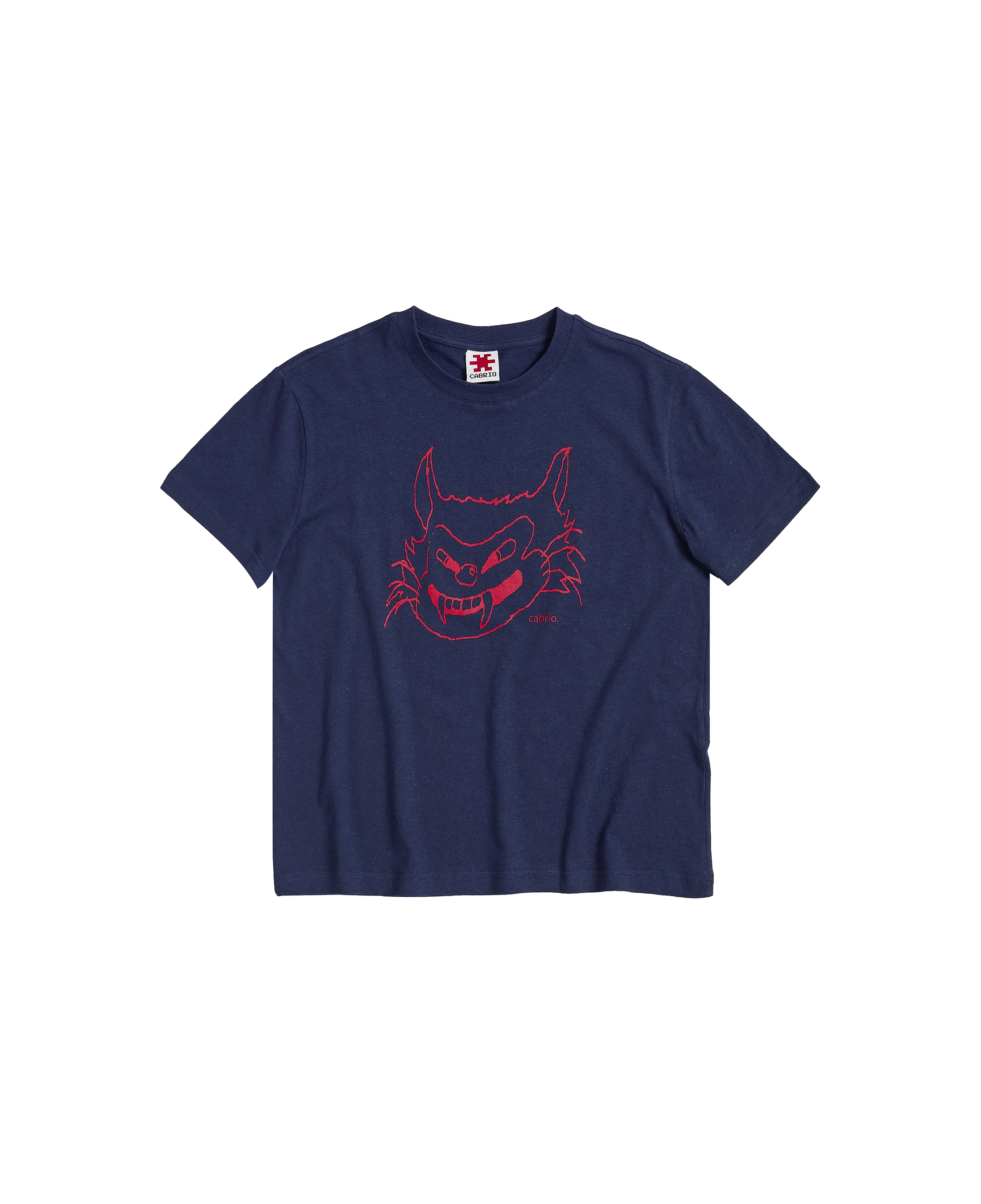 Camiseta CABRIO Da Cat Navy vista frontal
