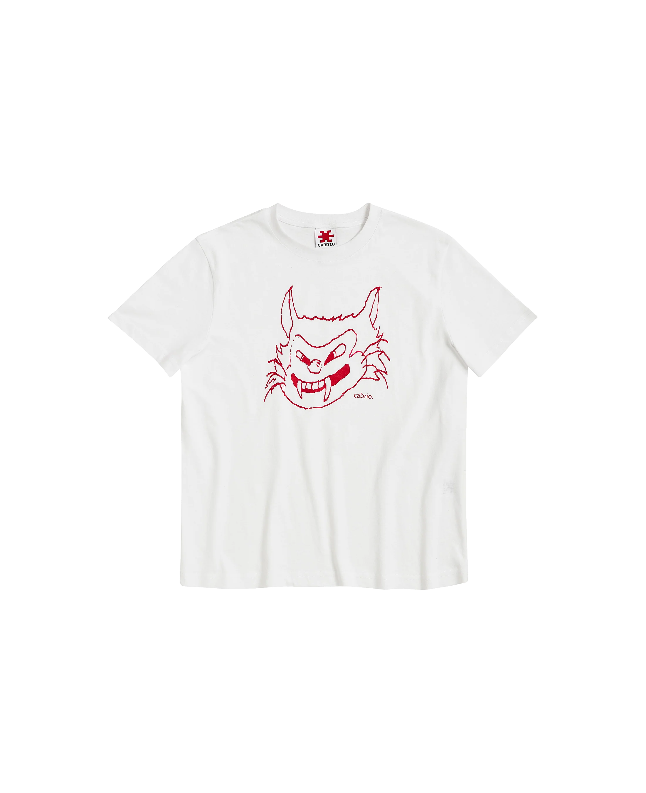 Camiseta CABRIO Da Cat White vista frontal