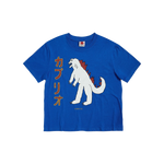 Camiseta CABRIO Gozilla Blue vista frontal