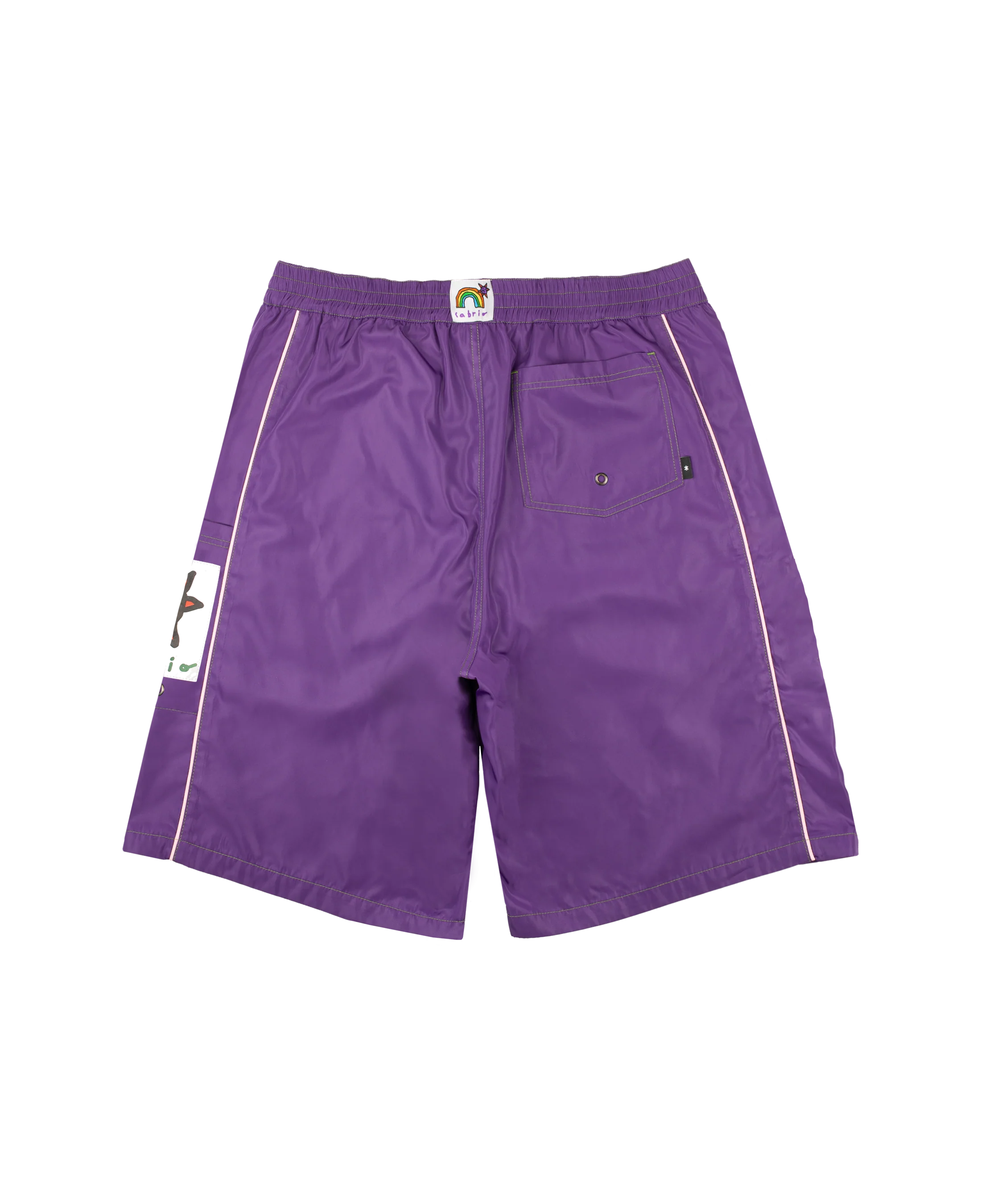 Bañador CABRIO Peace Purple vista trasera