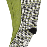 Caja de Regalo de Calcetines King Louie Quentin Posey Green - ECRU