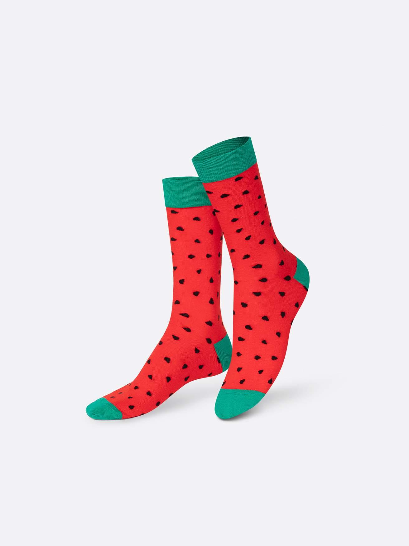 Calcetines Eat My Socks Fresh Watermelon - ECRU