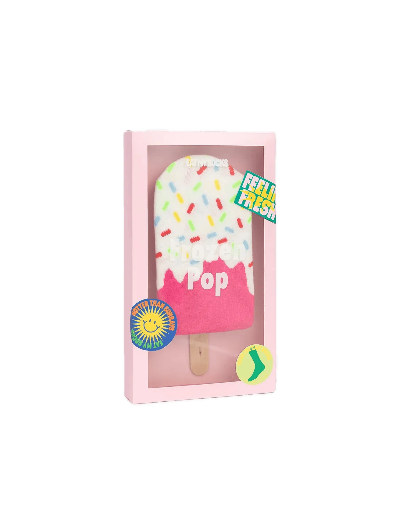 Calcetines Eat My Socks Frozen Pop Strawberry - ECRU