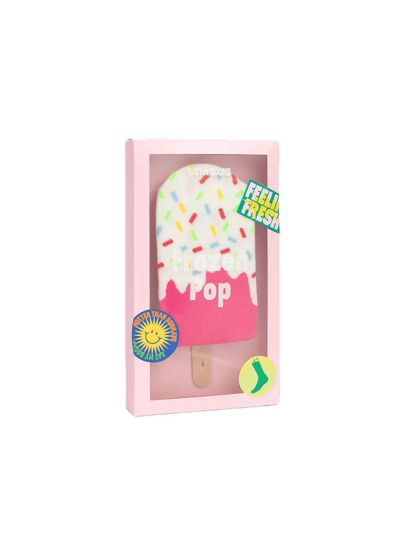 Calcetines Eat My Socks Frozen Pop Strawberry - ECRU