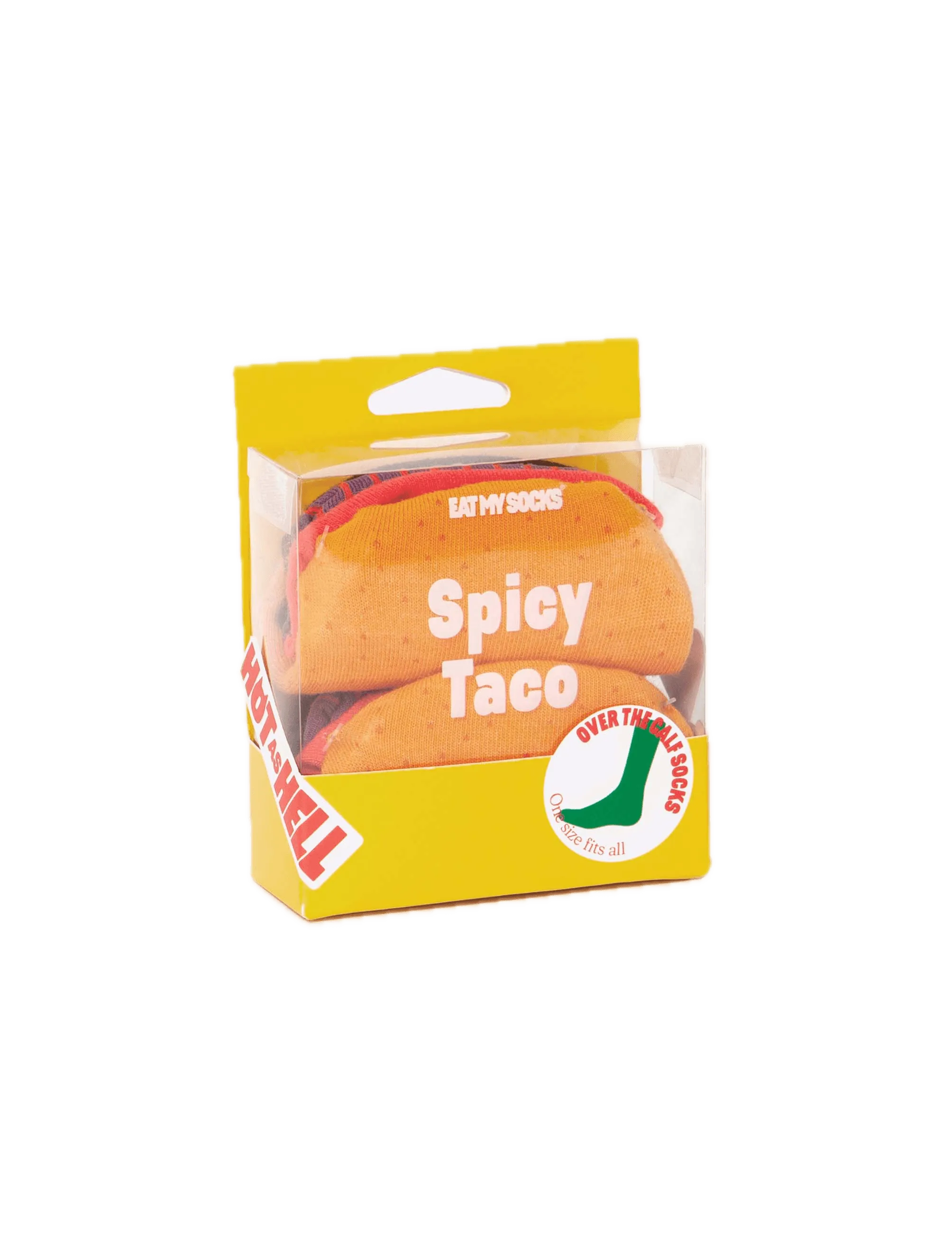 Calcetines Eat My Socks Spicy Taco - ECRU