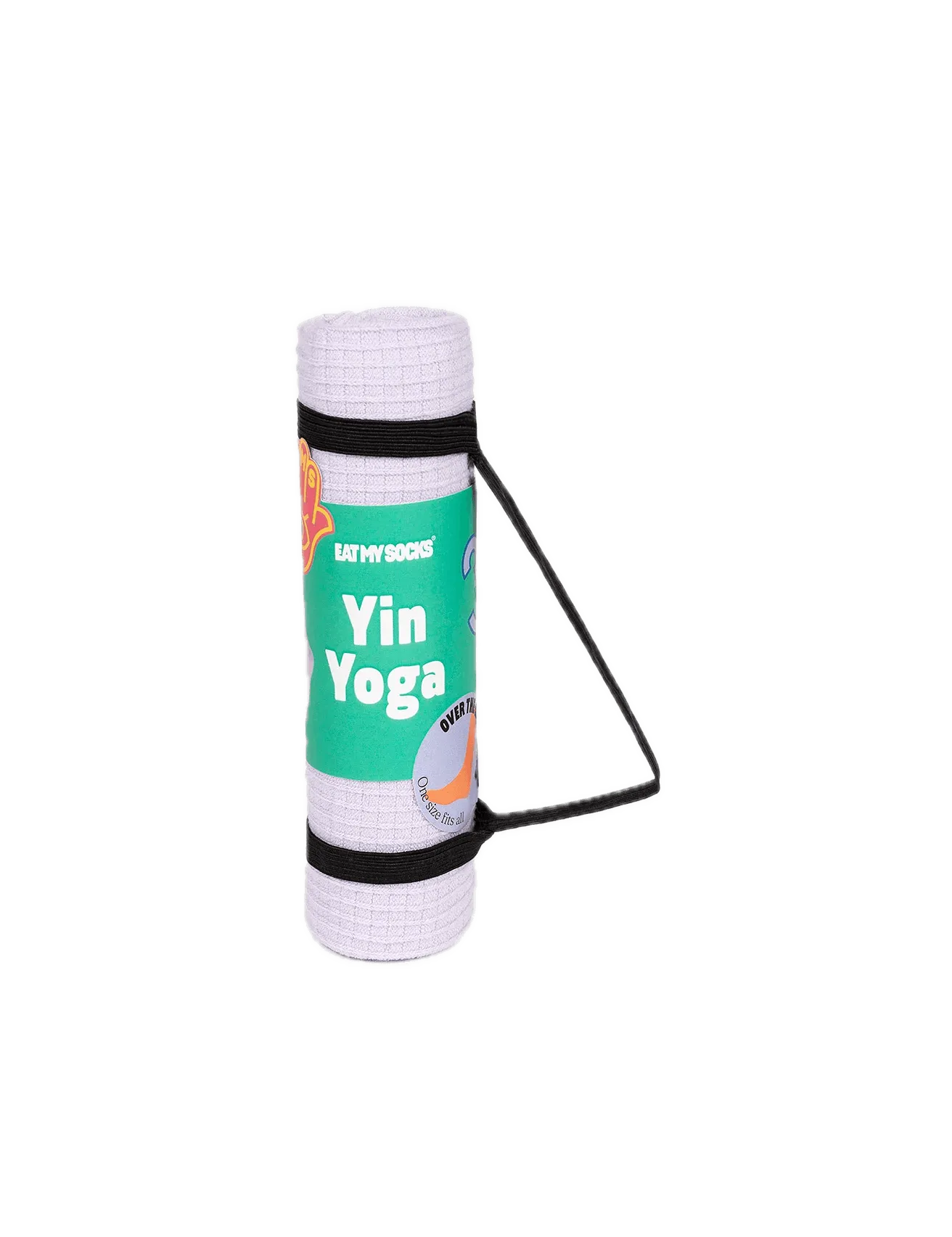 Calcetines Eat My Socks Yin Yoga Purple - ECRU