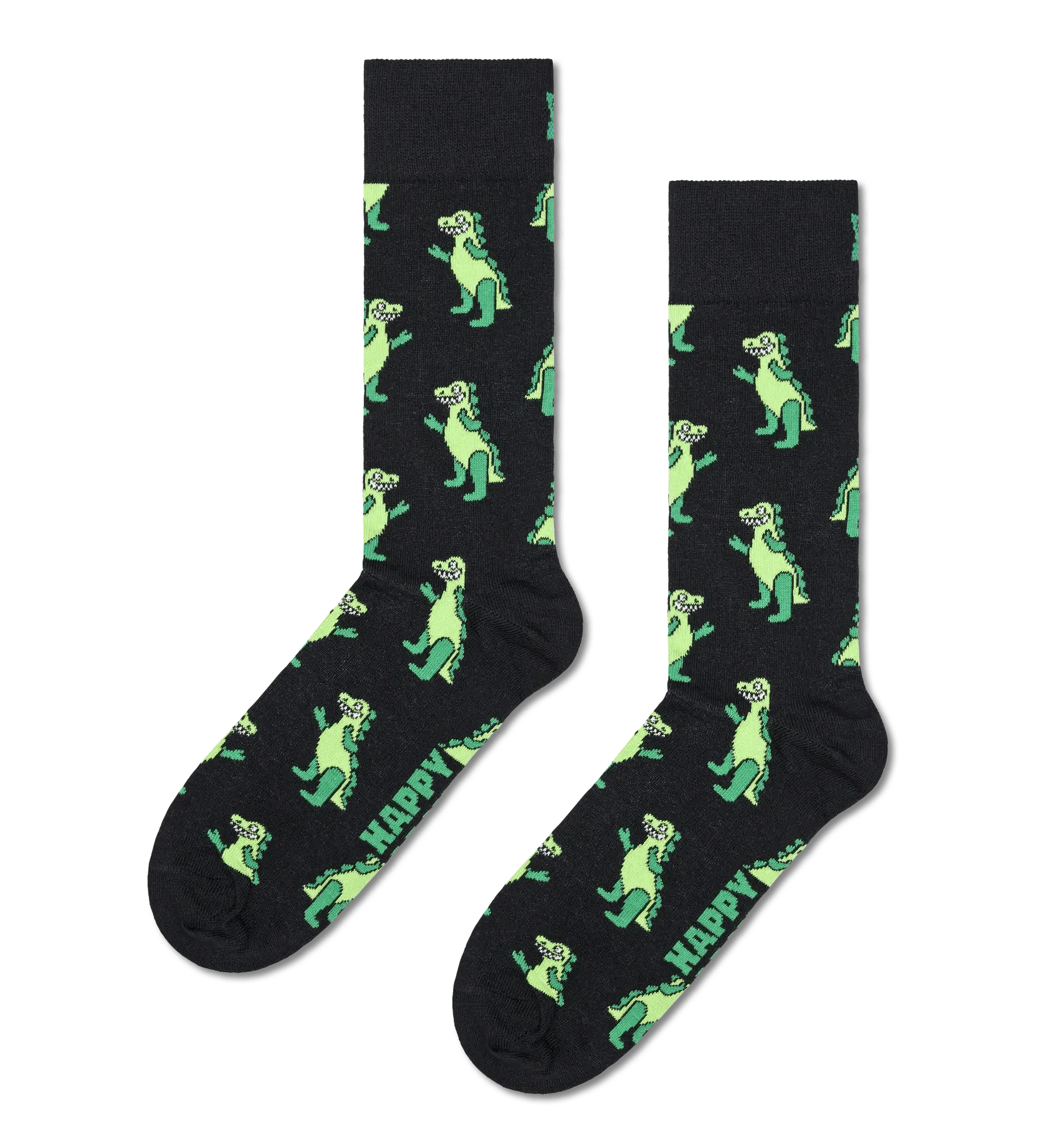 Calcetines Happy Socks Black Inflatable Dino - ECRU
