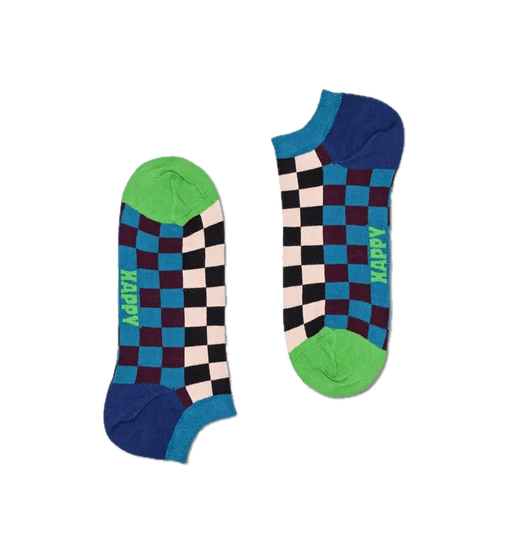 Calcetines Happy Socks Checkerboard Low - ECRU