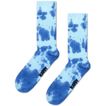 Calcetines Happy Socks Light Blue Tie Dye Crew - ECRU