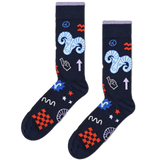 Calcetines Happy Socks Signo del Zodiaco Aries - ECRU