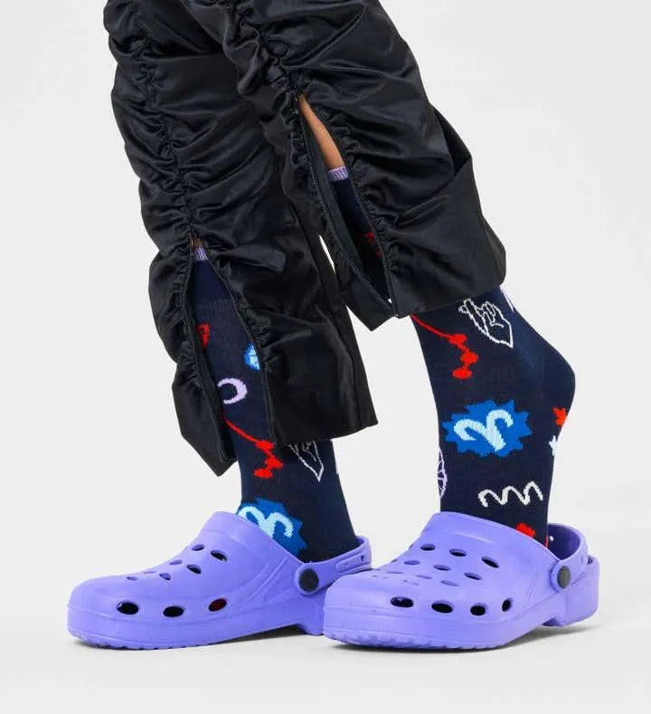Calcetines Happy Socks Signo del Zodiaco Aries - ECRU