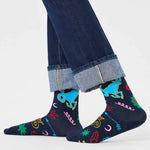 Calcetines Happy Socks Signo del Zodiaco Capricornio - ECRU
