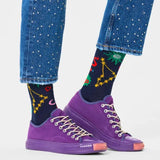 Calcetines Happy Socks Signo del Zodiaco Capricornio - ECRU