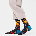 Calcetines Happy Socks Signo del Zodiaco Escorpio - ECRU