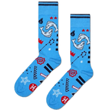 Calcetines Happy Socks Signo del Zodiaco Piscis - ECRU