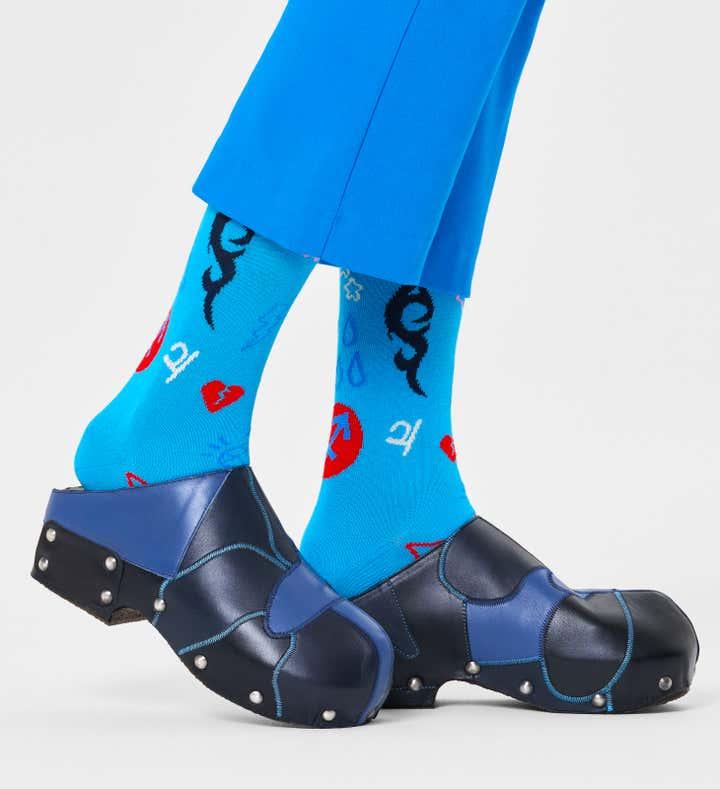 Calcetines Happy Socks Signo del Zodiaco Sagitario - ECRU
