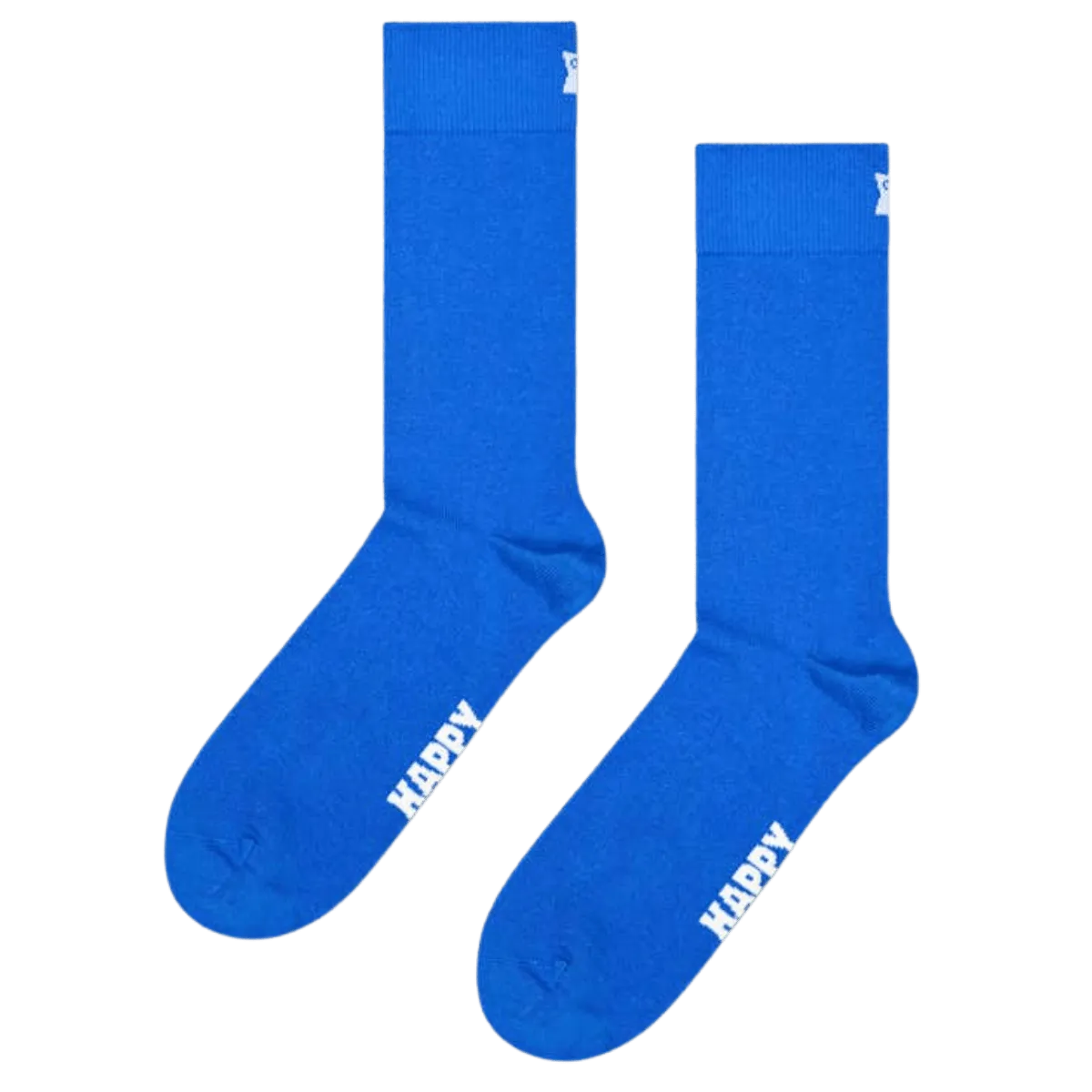 Calcetines Happy Socks Solid Blue - ECRU