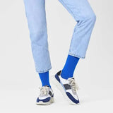 Calcetines Happy Socks Solid Blue - ECRU