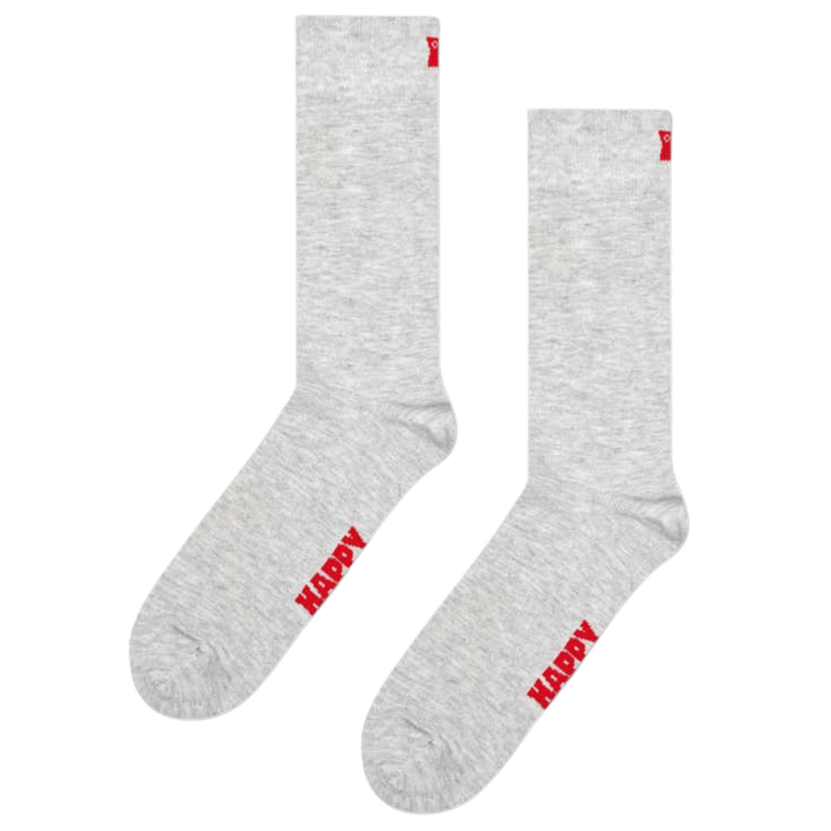 Calcetines Happy Socks Solid Grey - ECRU