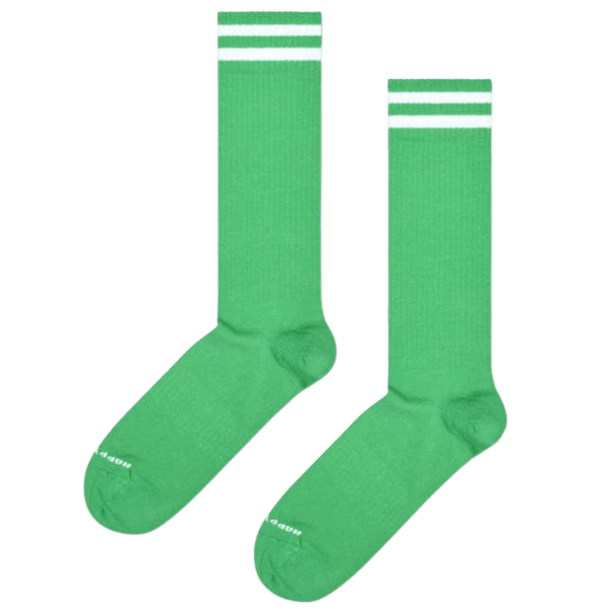 Calcetines Happy Socks Solid Sneaker Green - ECRU