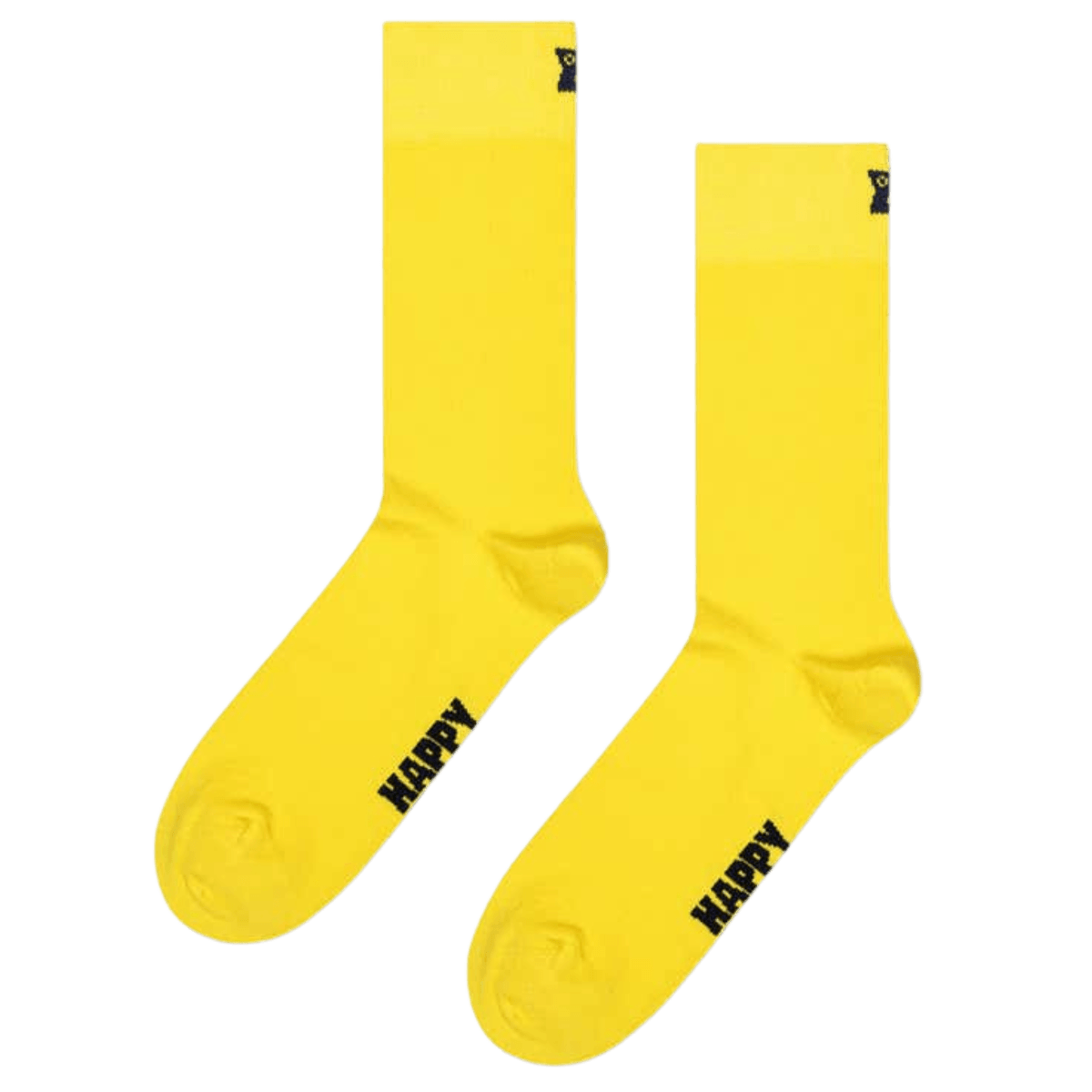 Calcetines Happy Socks Solid Yellow - ECRU