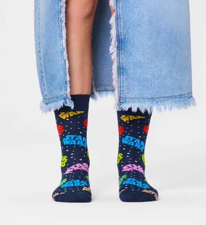Calcetines Happy Socks Star Wars™️ Crew - ECRU