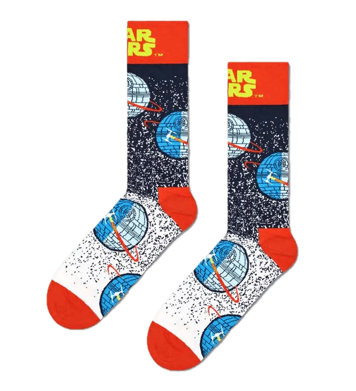 Calcetines Happy Socks Star Wars™️ Death Star Crew - ECRU
