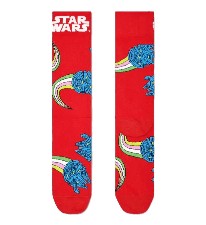Calcetines Happy Socks Star Wars™️ Millennium Falcon Crew - ECRU