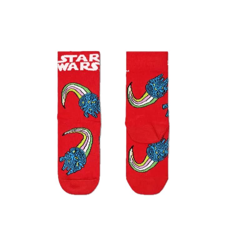 Calcetines Happy Socks Star Wars™ Millennium Falcon Kids - ECRU