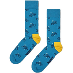 Calcetines Happy Socks Turquoise Bike Crew - ECRU