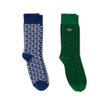 Calcetines Lacoste de Jacquard con Monograma - ECRU