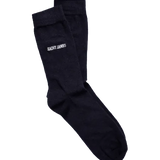Calcetines Saint James en jersey de algodón Marino - ECRU