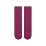 Calcetines Stance Icon Crew Berry - ECRU