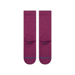 Calcetines Stance Icon Crew Berry - ECRU