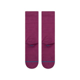 Calcetines Stance Icon Crew Berry - ECRU