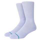 Calcetines Stance Icon Crew Lilac Ice - ECRU