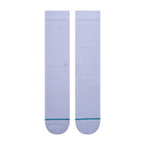 Calcetines Stance Icon Crew Lilac Ice - ECRU