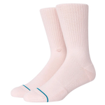 Calcetines Stance Icon Crew Pink - ECRU