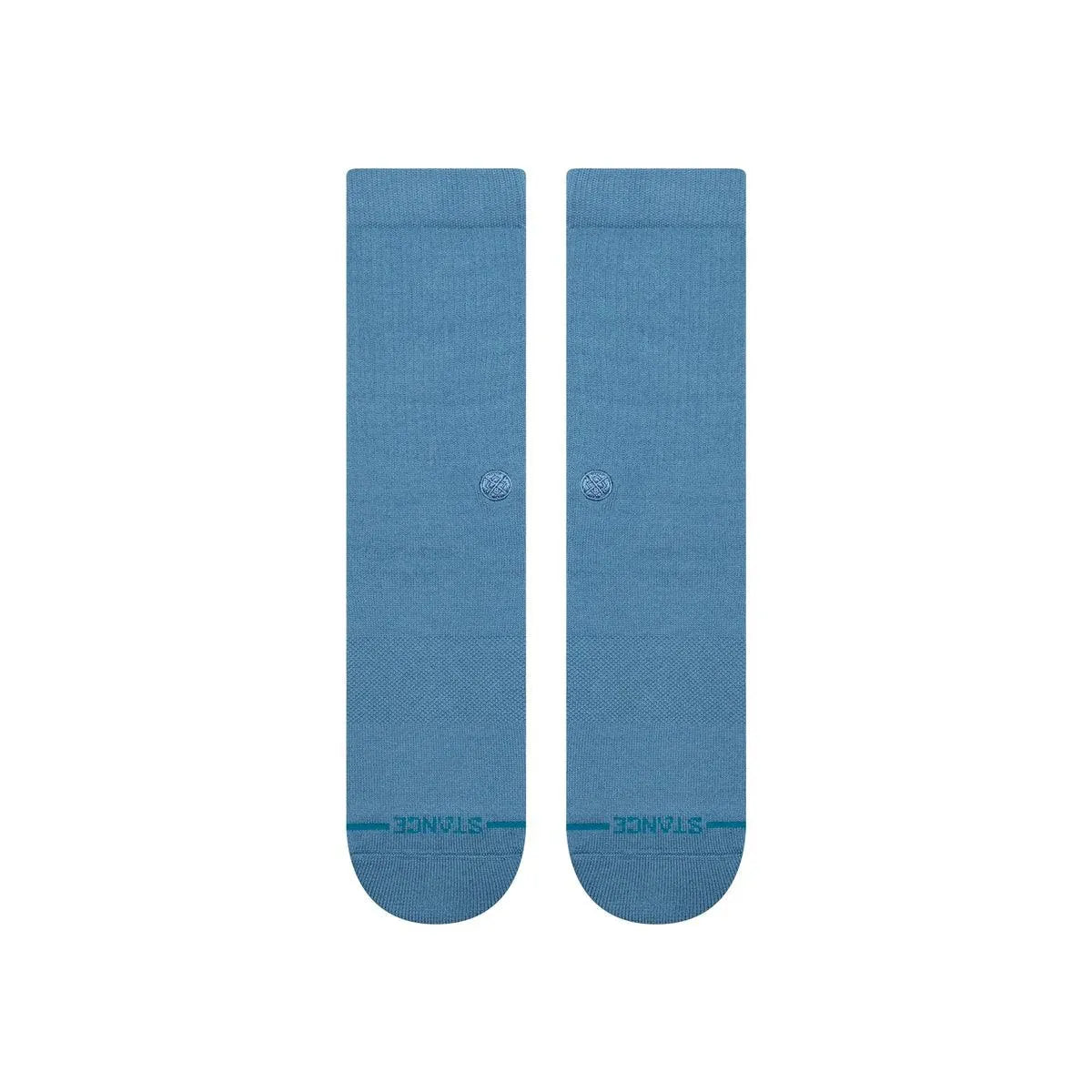 Calcetines Stance Icon Crew Steel Blue - ECRU